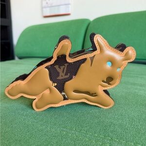 Louis Vuitton X Tyler The Creator Dog On Strap Monogram Craggy Canvas Crossbody